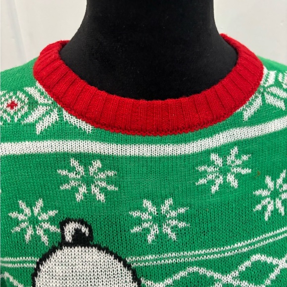 Peanuts Official Licensed Charlie Brown Snoopy Christmas Sweater Sz Sm 117508 - Picture 5 of 5